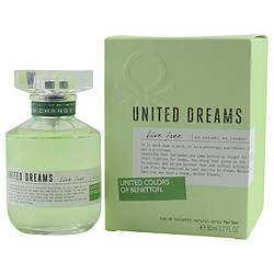 United Dreams Live Free perfume image