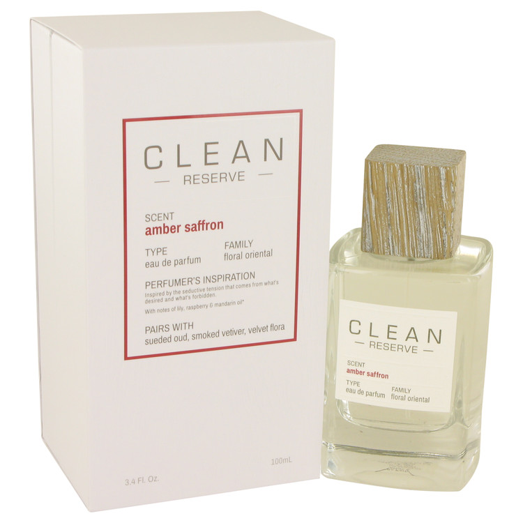Clean Amber Saffron perfume image