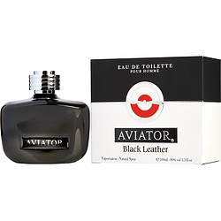 Aviator Black Leather perfume image