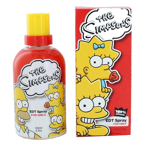 The Simpsons perfume image