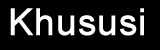 Khususi logo